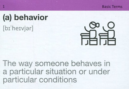 English Psychology. Cards for learning English words / English Psychology. Картки з вивчення англійських слів  9786177702886-5