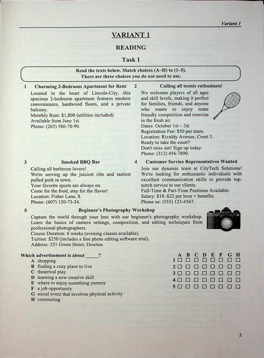 English Test Tasks In The NMT 2027 Format - Англйська мова Тестов завдання у формат НМТ 2027 Nadezhda Kamynskaya, Oksana Turchyn - Надя Камнська, Оксана Турчин 9786178678098-2