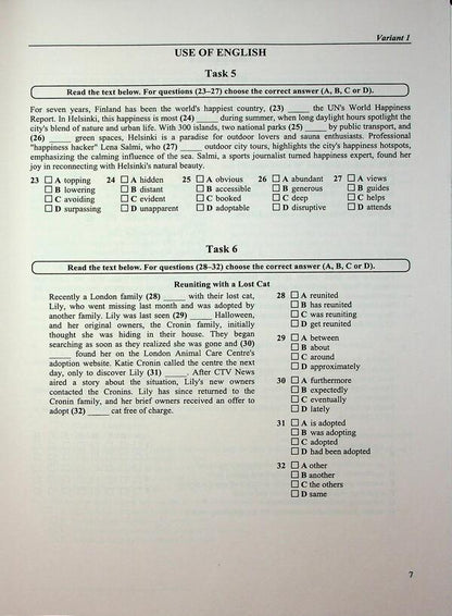 English Test Tasks In The NMT 2027 Format - Англйська мова Тестов завдання у формат НМТ 2027 Nadezhda Kamynskaya, Oksana Turchyn - Надя Камнська, Оксана Турчин 9786178678098-6