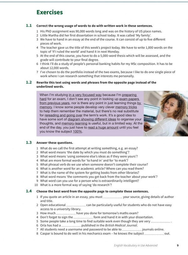 English Vocabulary In Use. Advanced Book With Answers. Vocabulary Reference And Practice Michael McCarthy, Felicity O'Dell / Майкл Маккарти, Фелисити О'Делл 9781316631171-4