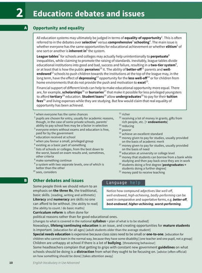 English Vocabulary In Use. Advanced Book With Answers. Vocabulary Reference And Practice Michael McCarthy, Felicity O'Dell / Майкл Маккарти, Фелисити О'Делл 9781316631171-5