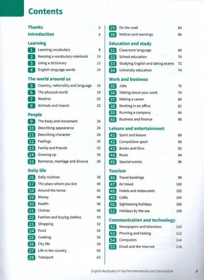English Vocabulary In Use. Pre-Intermediate & Intermediate Stuart Redman / Стюарт Редман 97813166317130-3