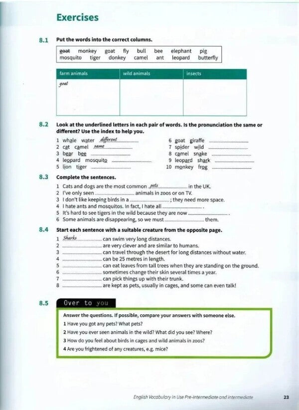 English Vocabulary In Use. Pre-Intermediate & Intermediate Stuart Redman / Стюарт Редман 97813166317130-5