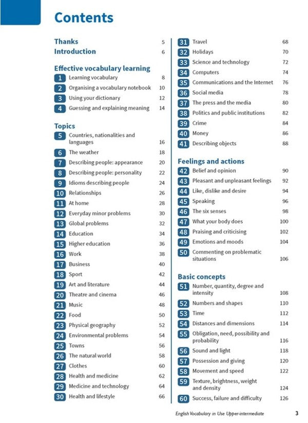 English Vocabulary In Use. Upper-Intermediate Michael McCarthy, Felicity O'Dell / Майкл Маккарти, Фелисити О'Делл 97813166317510-3