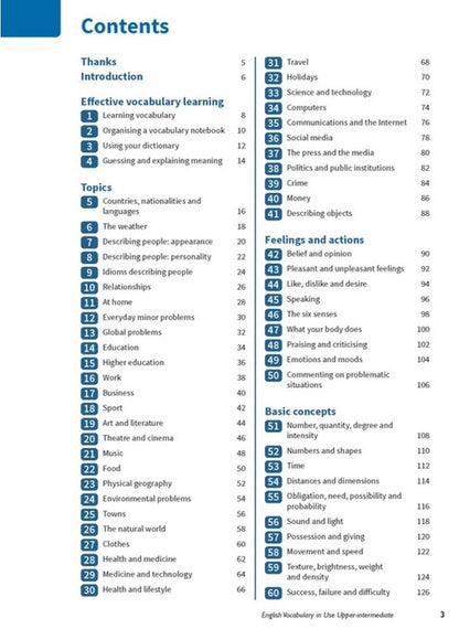 English Vocabulary In Use. Upper-Intermediate Michael McCarthy, Felicity O'Dell / Майкл Маккарти, Фелисити О'Делл 97813166317510-3