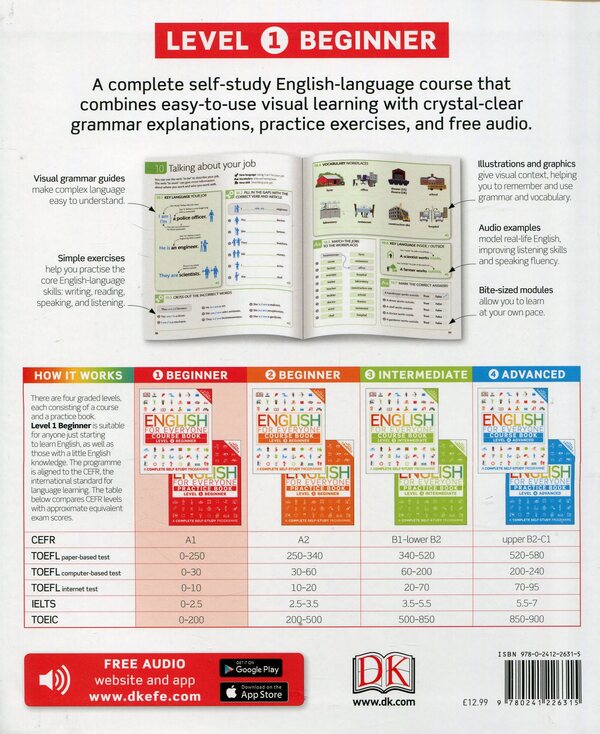 English for Everyone. Course Book Level 1. Beginner / English for Everyone. Course Book Level 1. Beginner Рейчел Хардинг 978-0-2412-2631-5-2