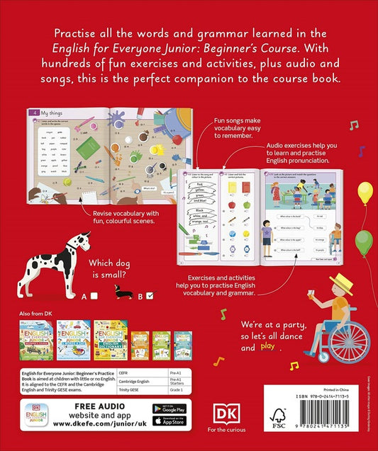 English for Everyone. Junior. Beginner's Practice Book / English for Everyone. Junior. Beginner's Practice Book  978-0-2414-7113-5-2