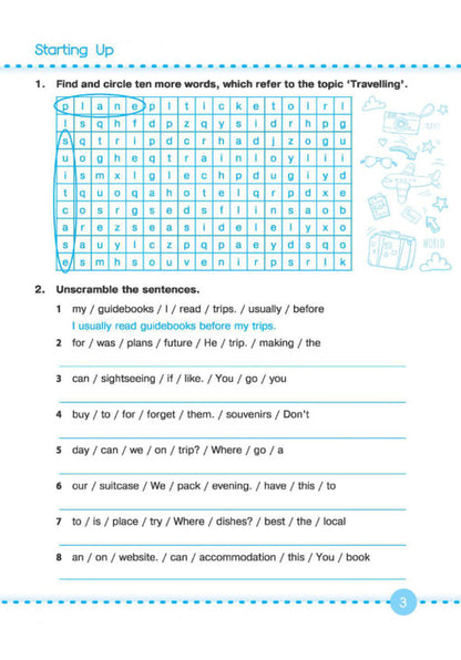 English language. Worker zoshit for 8th grade / Англійська мова. Робочий зошит для 8 класу Надежда Витушинская, Оксана Косован 9789660730625-4