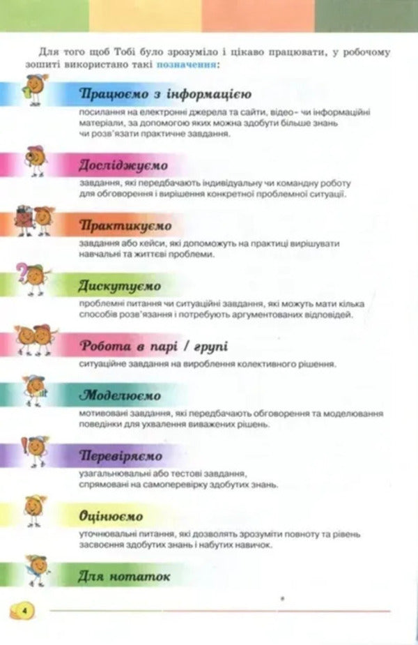 Entrepreneurship and financial literacy. Grade 8. Workbook + Test Tasks / Підприємництво і фінансова грамотність. 8 клас. Робочий зошит + Тестові завдання А. Кузнецова 978-966-991-438-5-4