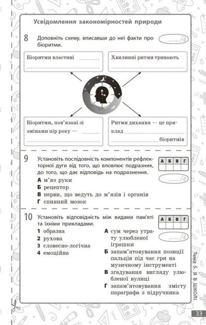 Environment. Grade 6. Current And Final Assessment By Groups Of Results + Diagnostic Work / Довкілля. 6 клас. Поточне та підсумкове оцінювання за групами результатів + діагностувальна робота K. Kot / К. Кіт 9786170998262-4