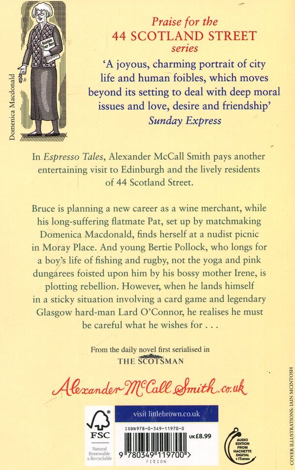 Espresso Tales: The Latest from 44 Scotland Street / Espresso Tales: The Latest from 44 Scotland Street Александер Макколл Смит 978-0349119700-2