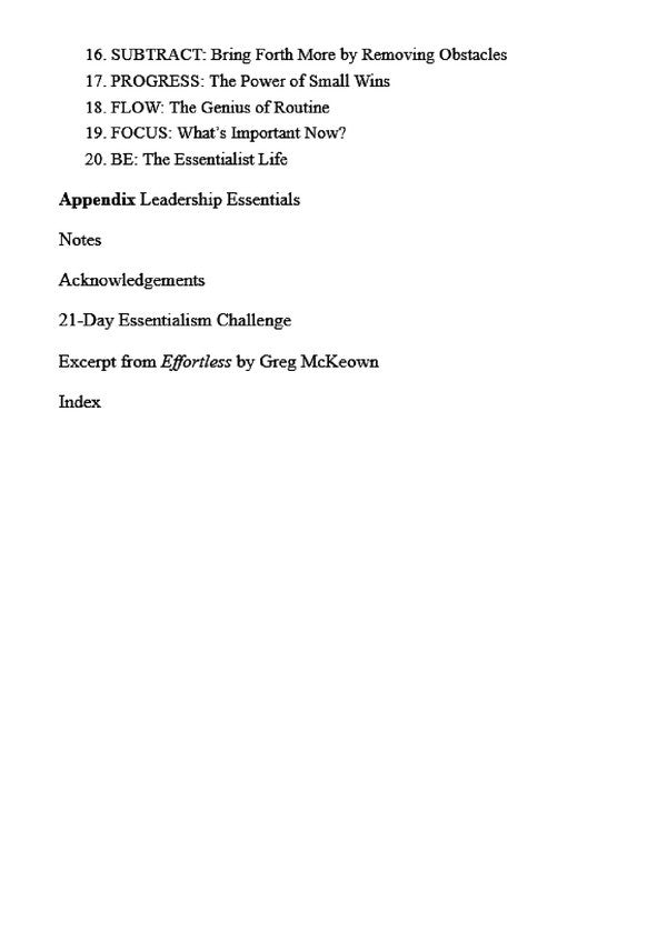 Essentialism. The Disciplined Pursuit of Less (Essentialism to my original) / Essentialism. The Disciplined Pursuit of Less (Есенціалізм мовою оригіналу) Грег МакКеон 9780753555163-4
