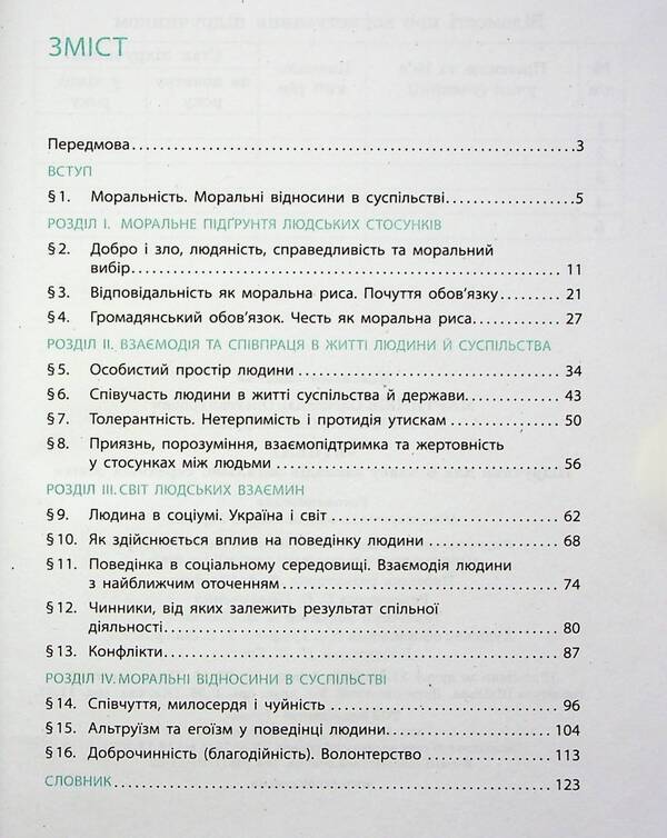 Ethics. 6Th Grade / Етика. 6 клас Alexander Martyniuk, Olga Hysem / Олександр Мартинюк, Ольга Гісем 9786170984340-3