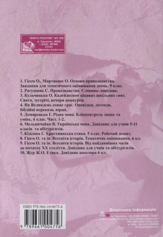 Ethics. Grade 5 / Етика. 5 клас Jeanne Jone / Жанна Жур 9789661004756-2