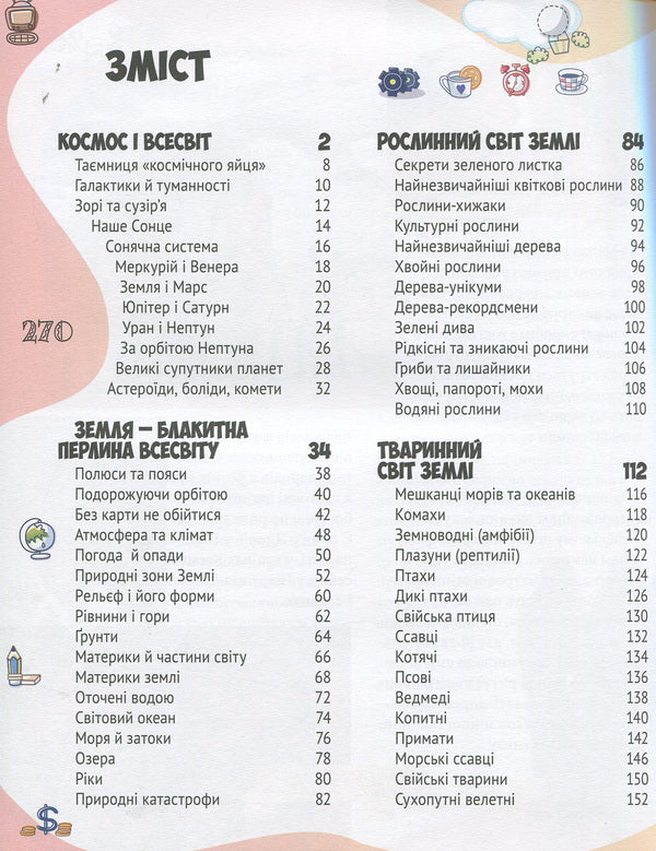 Everything about everything.A large encyclopedia of a junior high school student / Все про все. Велика енциклопедія молодшого школяра Яна Батий 978-617-09-2318-9-3