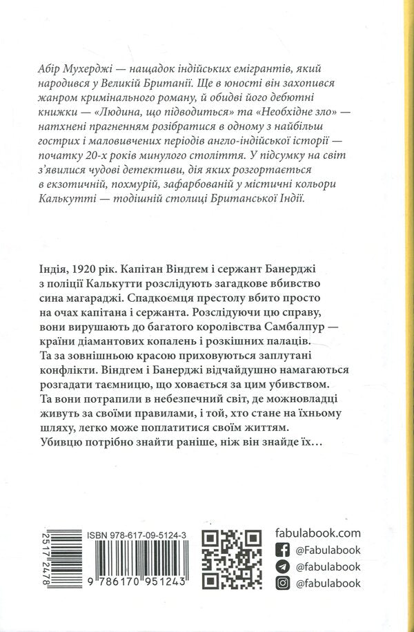 Evil is needed / Необхідне зло Абир Мухерджи 978-617-09-5124-3-2