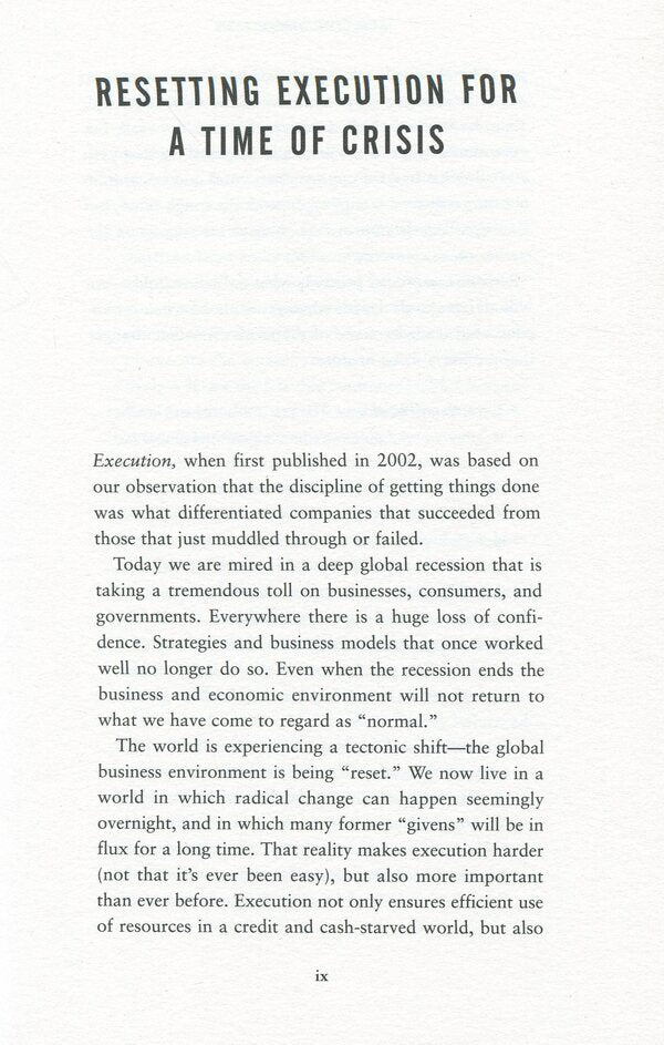 Execution. The Discipline Of Getting Things Done Revised Edition Ram Charan, Larry Bossidy, Charles Burke - Рэм Чаран, Ларри Боссиди, Чарльз Берк 9781847940681-5