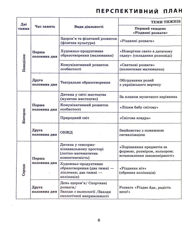 Expanded calendar plan. January. Middle age / Розгорнутий календарний план. Січень. Середній вік Светлана Ванжа, Ю. Романова, Ольга Христоева 9786170976758-6