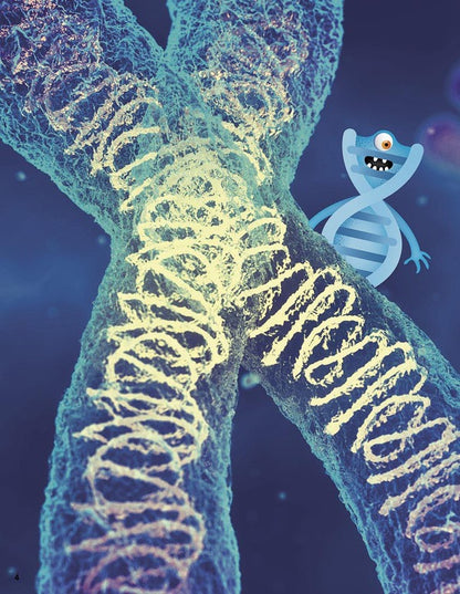 Extraordinary DNA. Crazy genes, unbreakable codons, spinning chromosomes / Надзвичайні ДНК. Шалені гени, незламні кодони, верткі хромосоми Элли Вуллард, Софи Гилберт 9786170970480-5