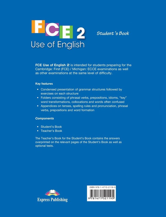 FCE Use of English 2. Student's Book / FCE Use of English 2. Student's Book Вирджиния Эванс 9781471595691-2