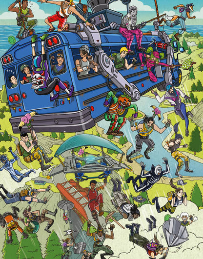 FORTNITE Official. Where did Jonesy go? Search and find / FORTNITE Official. Куди подівся Джонсі? Шукай і знаходь  9786177940806-4