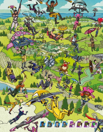 FORTNITE Official. Where did Jonesy go? Search and find / FORTNITE Official. Куди подівся Джонсі? Шукай і знаходь  9786177940806-5