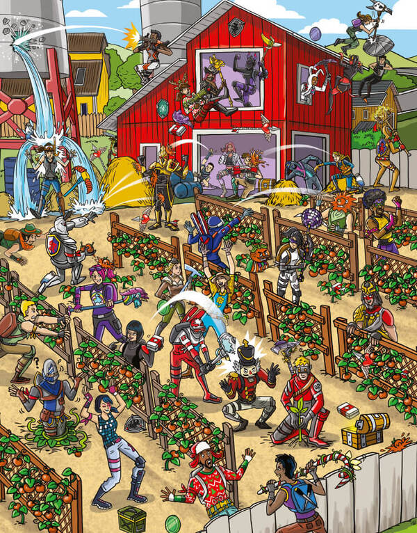 FORTNITE Official. Where did Jonesy go? Search and find / FORTNITE Official. Куди подівся Джонсі? Шукай і знаходь  9786177940806-6