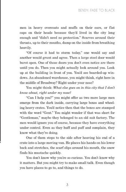 Fade to Black / Fade to Black Эдриенн Кресс 9781338889055-3