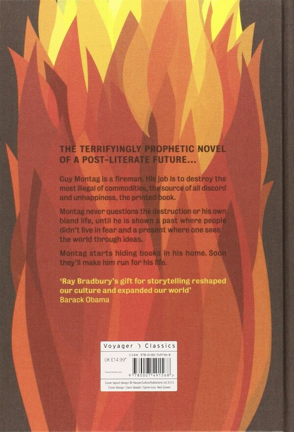 Fahrenheit 451 / Fahrenheit 451 Рэй Брэдбери 978-0007491568-3