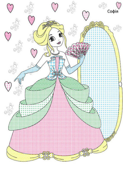 Fairy tale princesses / Казкові принцеси  978-617-09-7224-8-4