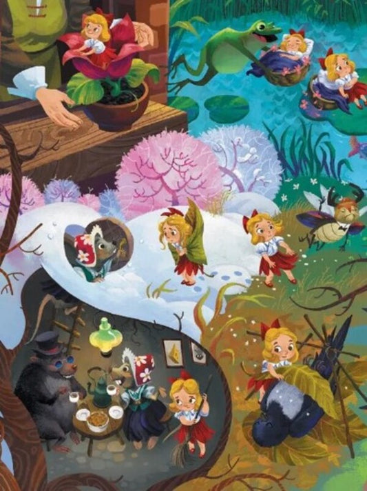 Fairy tale world. From Thumbelina to Cinderella / Казковий вімельсвіт. Від Дюймовочки до Попелюшки Екатерина Процун 978-617-09-8164-6-2