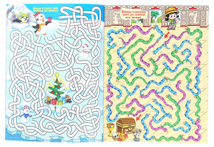 Fairytale Labyrinths For Children (Pink) / Казкові лабіринти для дітей (рожева) / Author not specified 9786175369104-4