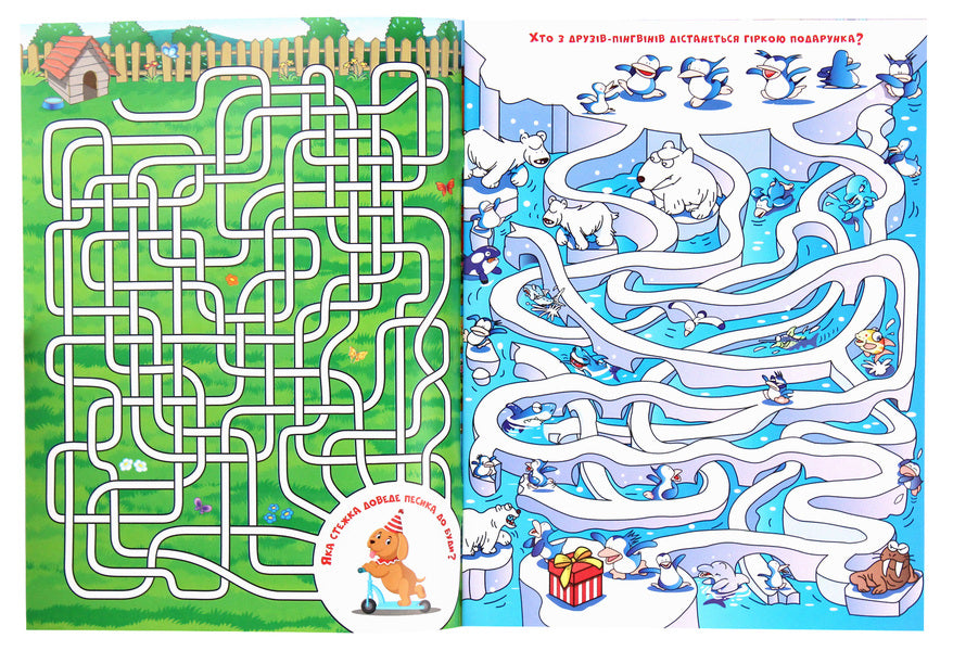 Fairytale Labyrinths For Children (Purple) / Казкові лабіринти для дітей (фіолетова) / Author not specified 9786175363157-3