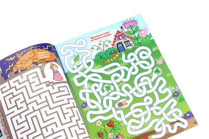 Fairytale Labyrinths For Children (Purple) / Казкові лабіринти для дітей (фіолетова) / Author not specified 9786175363157-6