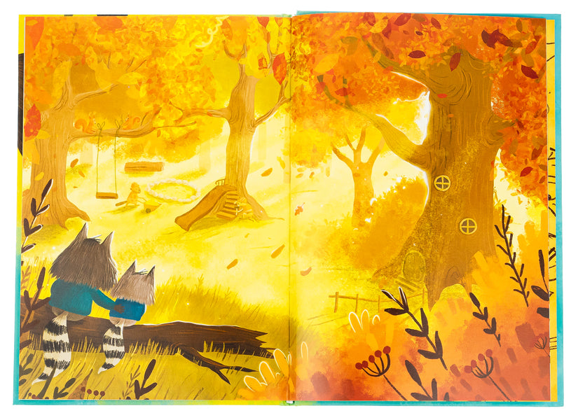 Fairytale forest. Adventures of raccoons / Казковий ліс. Пригоди єнотів-бешкетників Юлия Олефир 978-617-614-416-8-6
