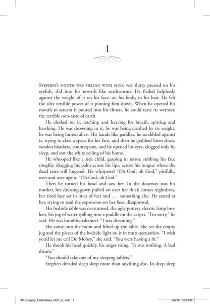 Fallen Skies / Fallen Skies Филиппа Грегори 9780007233069-3