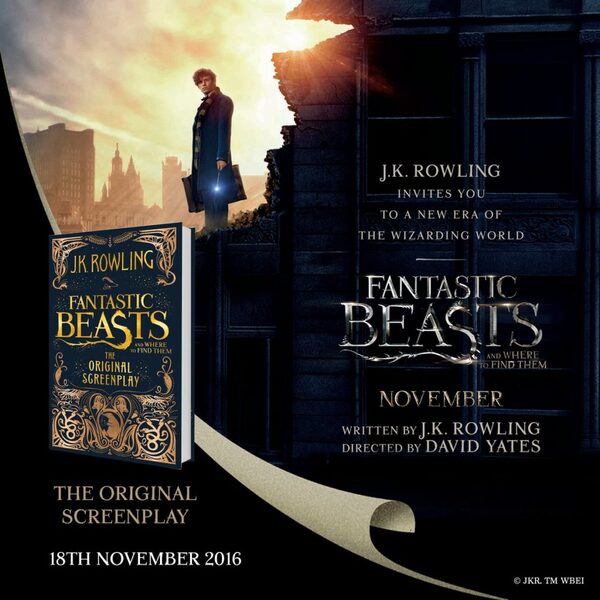 Fantastic Beasts and Where to Find Them: The Original Screenplay / Fantastic Beasts and Where to Find Them: The Original Screenplay Джоан Роулинг 978-1-4087-0898-9-5