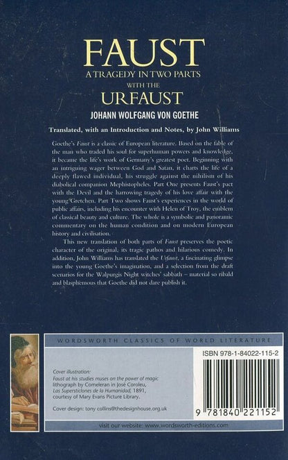 Faust - A Tragedy In Two Parts And The Urfaust Johann Wolfgang Goethe / Иоганн Вольфганг Гёте 9781840221152-2