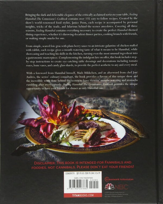 Feeding Hannibal: A Connoisseur's Cookbook Janice Poon / Дженис Пун 9781783297665-2