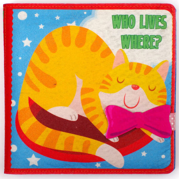 Felt Book “Who Is Alive?” / Author not specified 9789664403976-1