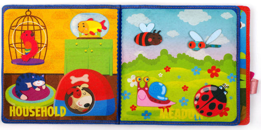 Felt Book “Who Is Alive?” / Author not specified 9789664403976-2