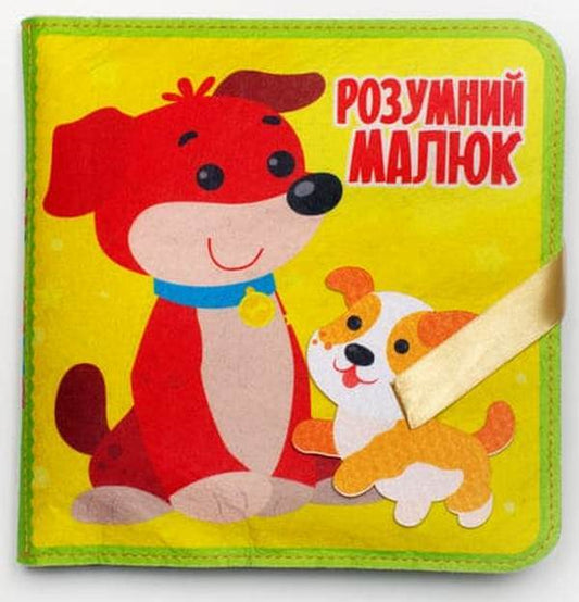 Felt book with Velcro 'Smart kid' / Фетрова книга з липучками 'Розумний малюк'  9789664403969-1