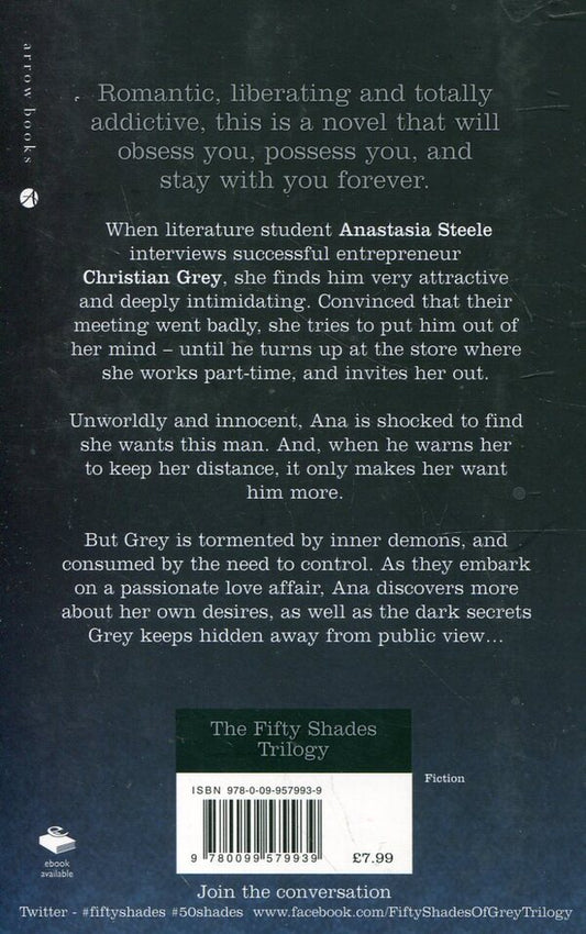 Fifty Shades Trilogy. Book 1. Fifty Shades of Gray / Fifty Shades Trilogy. Book 1. Fifty Shades of Grey Э Л Джеймс 9780099579939-2