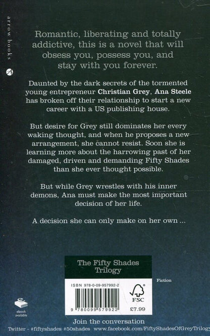 Fifty Shades Trilogy. Book 2. Fifty Shades Darker / Fifty Shades Trilogy. Book 2. Fifty Shades Darker Э Л Джеймс 9780099579922-2