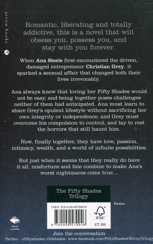 Fifty Shades Trilogy. Book 3. Fifty Shades Freed / Fifty Shades Trilogy. Book 3. Fifty Shades Freed Э Л Джеймс 9780099579946-2