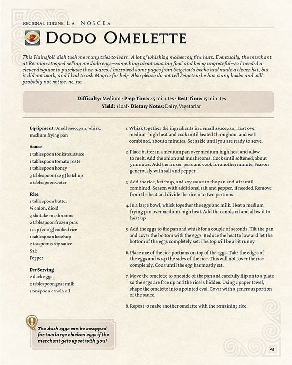 Final Fantasy XIV. The Official Cookbook Victoria Rosenthal / Виктория Розенталь 9781789099690-3