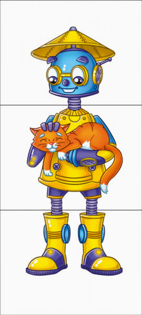 Find and collect. Robots / Знайди та збери. Роботи  978-617-09-5073-4-4