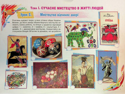 Fine Arts. Grade 7. Album / Образотворче мистецтво. 7 клас. Альбом Ludmila Kondratova / Людмила Кондратова 9789661090193-4