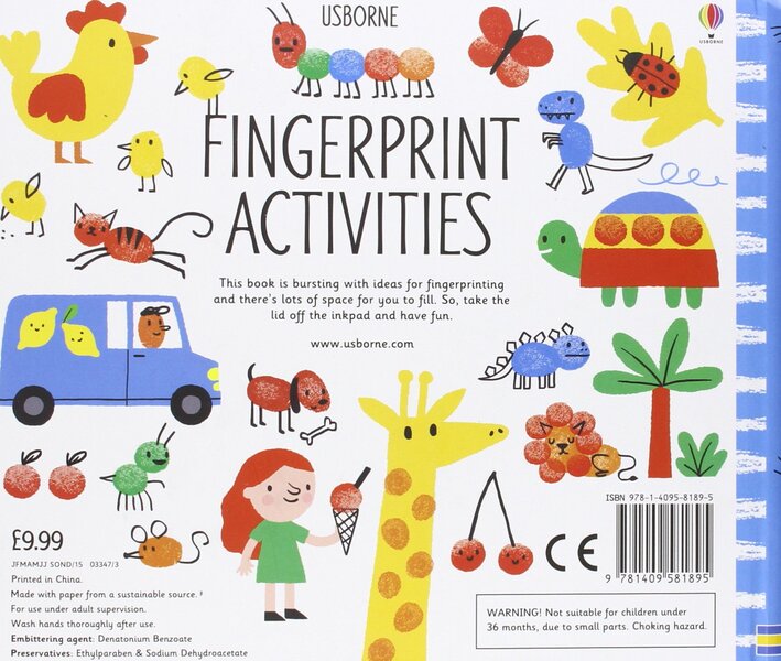 Fingerprint Activities Fiona Watt / Фиона Уотт 9781409581895-2