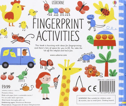 Fingerprint Activities Fiona Watt / Фиона Уотт 9781409581895-2